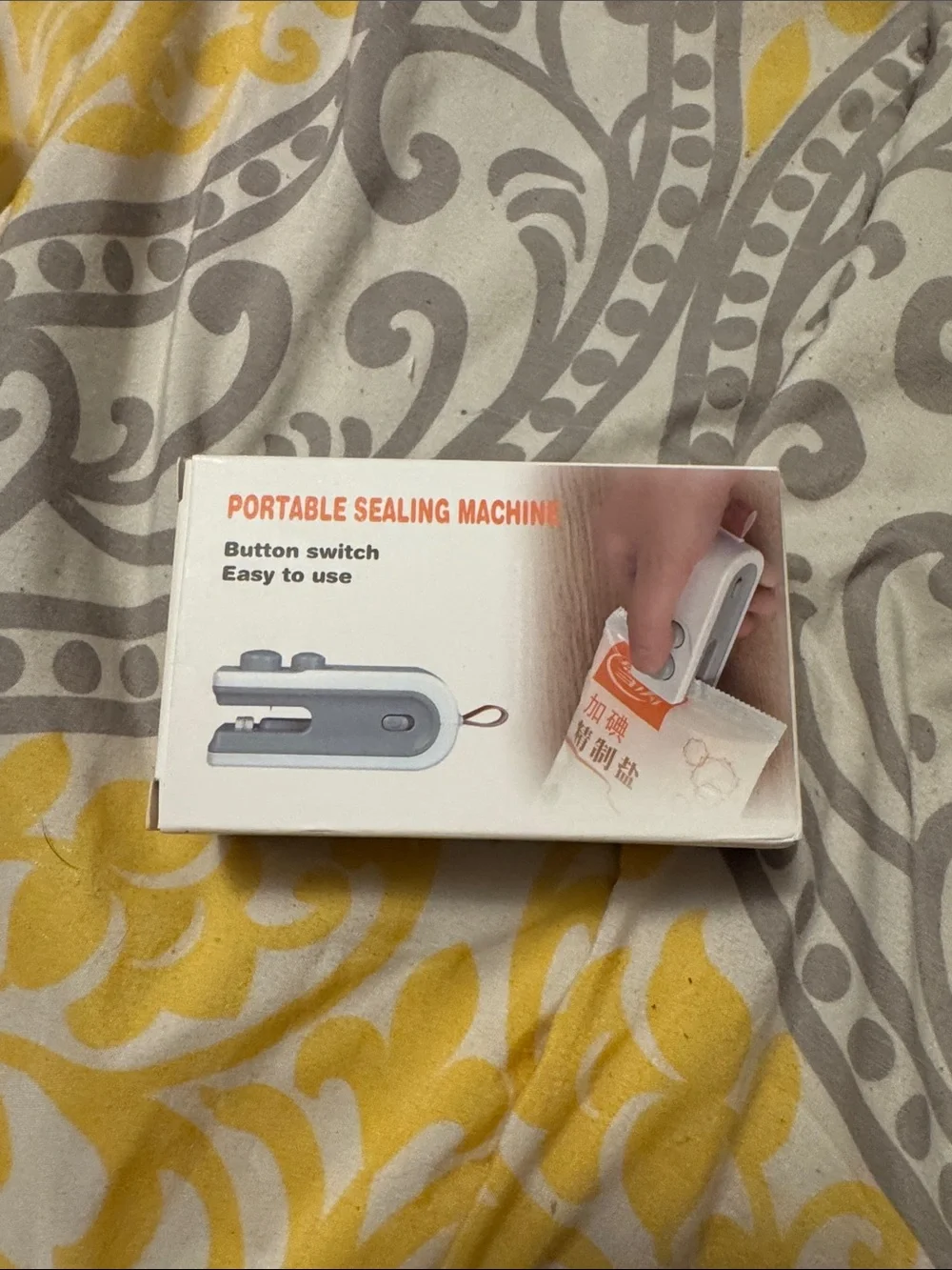 Portable Sealing Machine - White/Grey